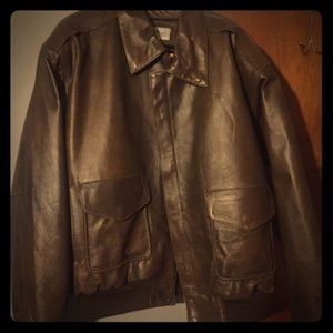 Vintage leather men’s jacket